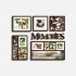 Living Room Collage Picture Frames